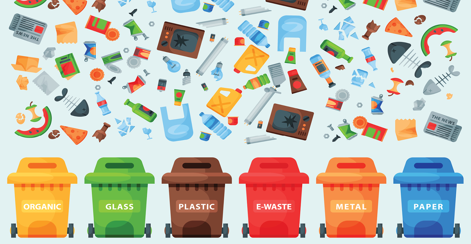 Recycling bins